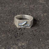 Falcon- Silver Signet Ring.