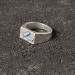 Falcon- Silver Signet Ring.