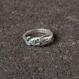 Eternal Current - Silver Fish Ring.
