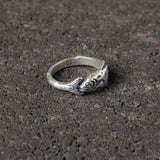 Eternal Current - Silver Fish Ring.