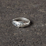 Eternal Current - Silver Fish Ring.