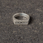 Ouroboros - Narrow Signet Ring.