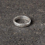 Stoneforge - Textured Sterling Silver Band.