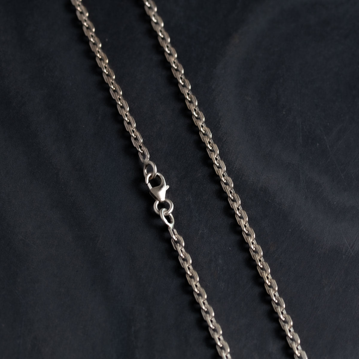 2mm box chain with clasp