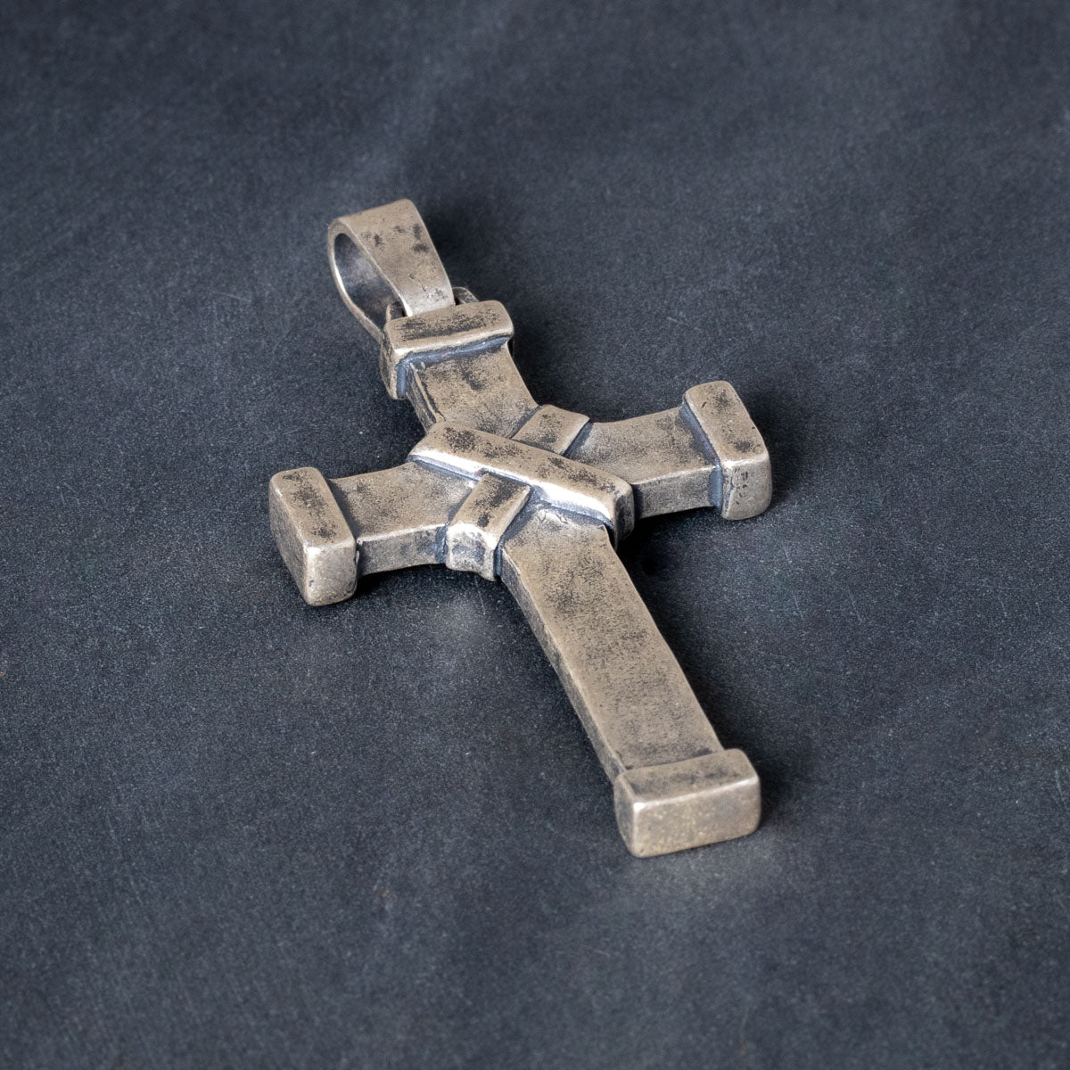 45 mm sterling silver cross pendant
