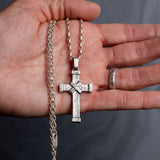 Ever Near —Unisex Sterling Silver Cross Pendant (Coming Soon)