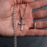 Ever Near —Unisex Sterling Silver Cross Pendant (Coming Soon)