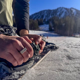 Nanuk- Men's Sterling Silver Polar Bear Signet Ring
