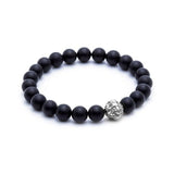 Men's Beaded Onyx Bracelet