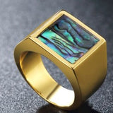 Jera - Silver Signet Ring with Lapis